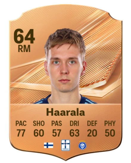 Haarala 64 Common RM FC 26 card
