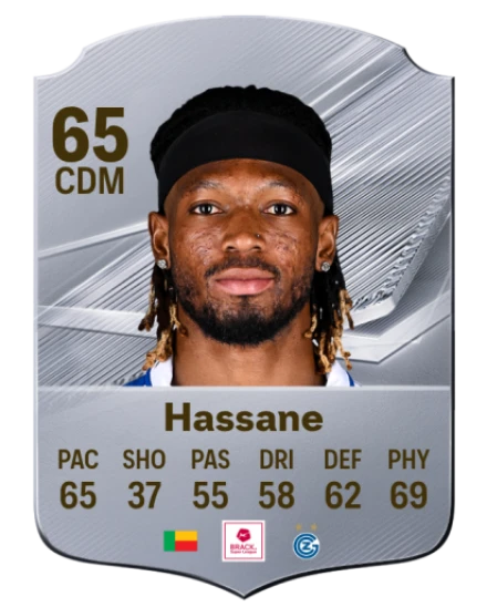 Hassane 65 Common CDM FC 26 card