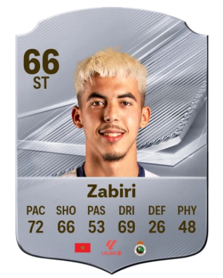 Zabiri 66 Silver ST FC 27 card
