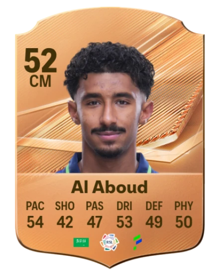 Al Aboud 52 Bronze CM FC 27 card