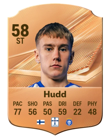Hudd 58 Bronze ST FC 27 card