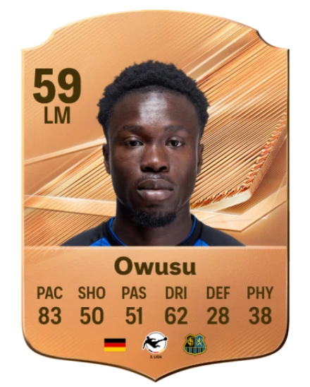 Owusu 59 Bronze LM FC 27 card