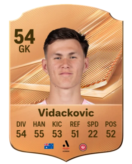 Vidackovic 54 Common GK FC 26 card
