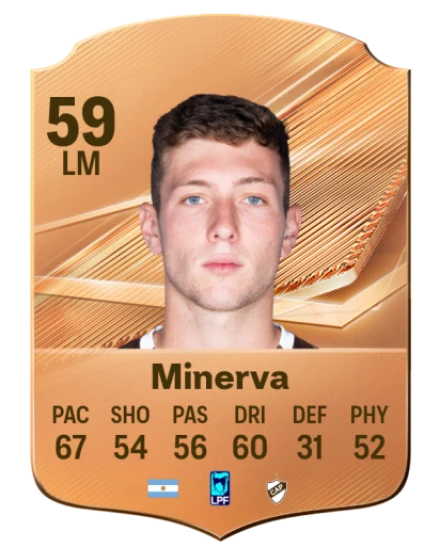 Minerva 59 Bronze LM FC 27 card