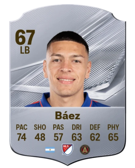 Báez 67 Common LB FC 26 card