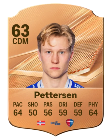 Pettersen 63 Bronze CDM FC 27 card