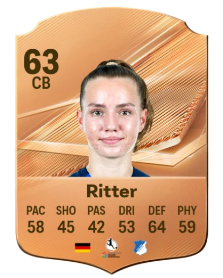 Ritter 63 Bronze CB FC 27 card