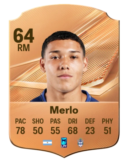 Merlo 64 Bronze RM FC 27 card