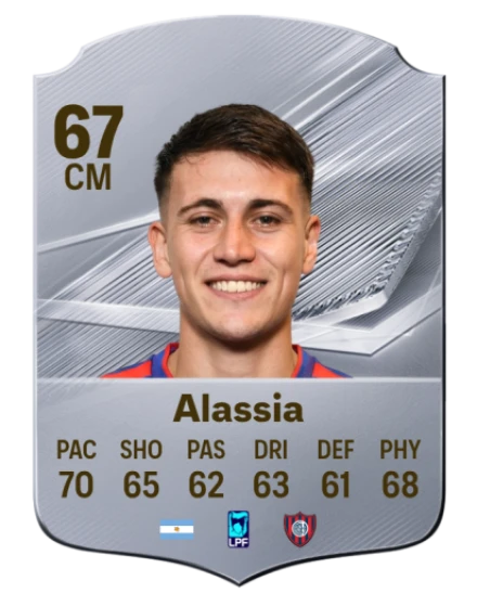 Alassia 67 Silver CM FC 27 card