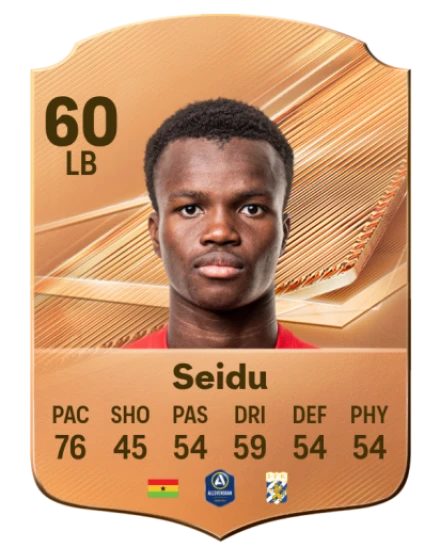 Seidu 60 Bronze LB FC 27 card