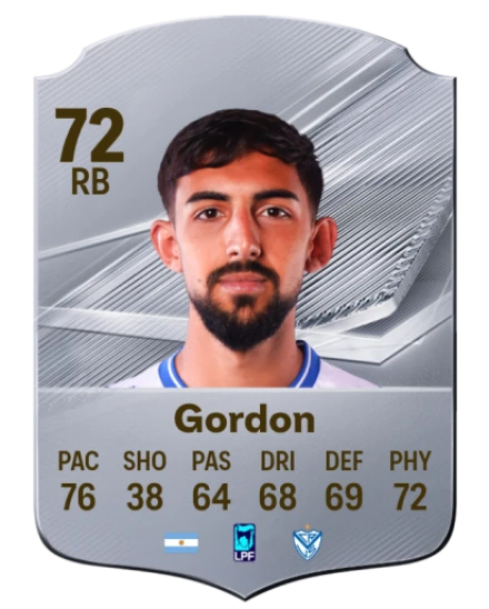 Gordon 72 Common RB FC 26 card