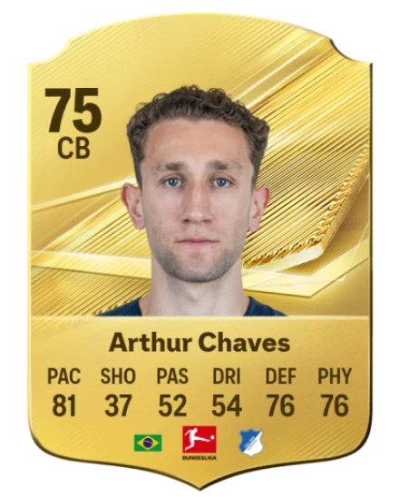 Arthur Chaves 75 Gold CB FC 27 card