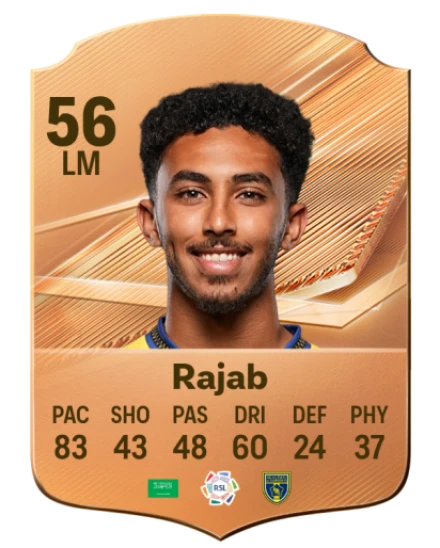 Rajab 56 Bronze LM FC 27 card