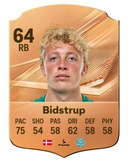 Bidstrup 64 Bronze RB FC 27 card