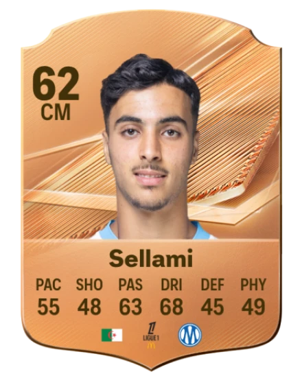 Sellami 62 Bronze CM FC 27 card