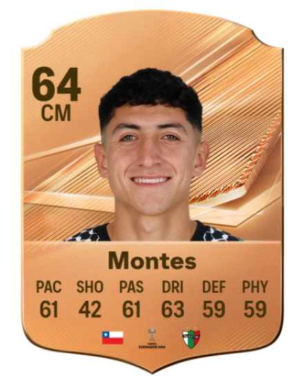 Montes 64 Bronze CM FC 27 card