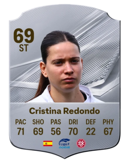 Cristina Redondo 69 Common ST FC 26 card
