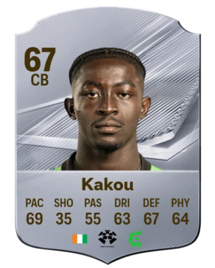 Kakou 67 Common CB FC 26 card