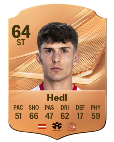 Hedl 64 Bronze ST FC 27 card