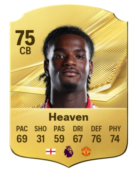 Heaven 75 Gold CB FC 27 card