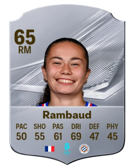 Rambaud 65 Silver RM FC 27 card