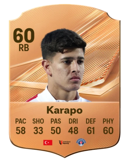 Karapo 60 Bronze RB FC 27 card