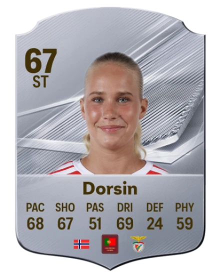Dorsin 67 Silver ST FC 27 card