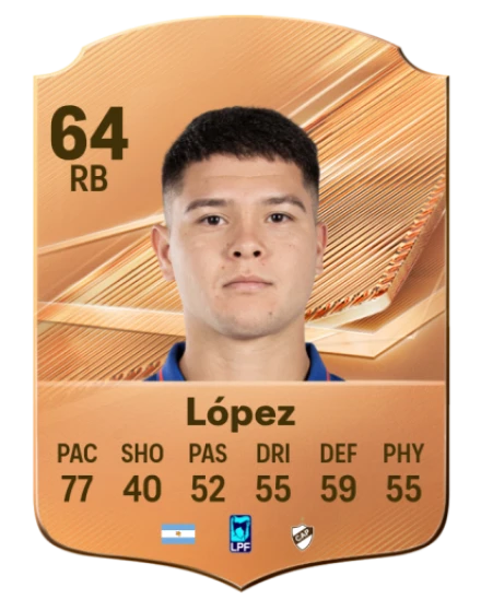 López 64 Bronze RB FC 27 card