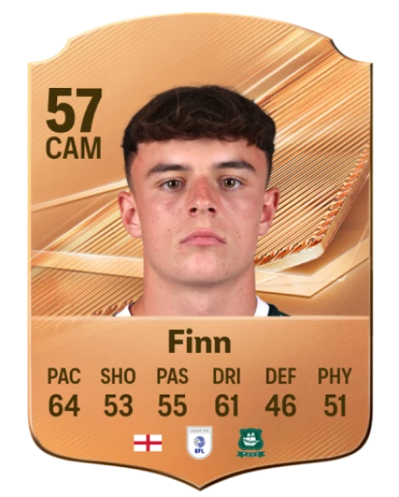 Finn 57 Bronze CAM FC 27 card
