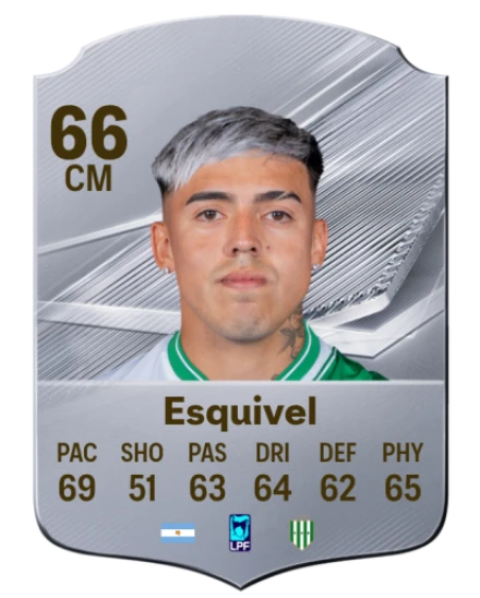 Esquivel 66 Silver CM FC 27 card