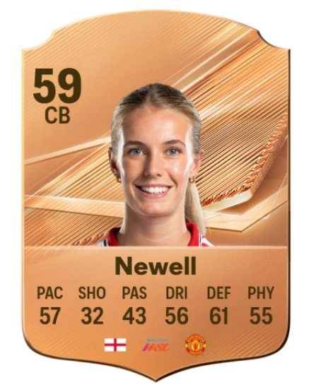 Newell 59 Bronze CB FC 27 card