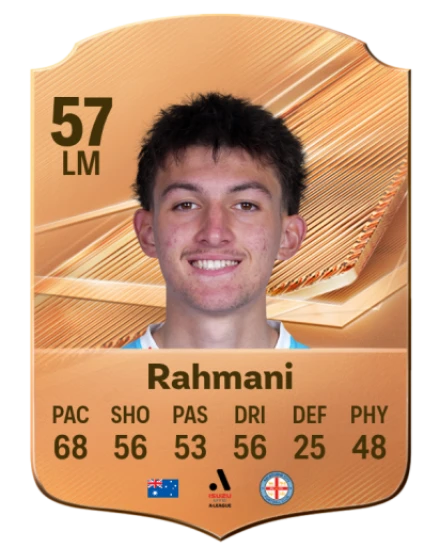 Rahmani 57 Bronze LM FC 27 card