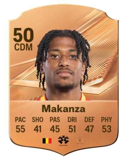 Makanza 50 Bronze CDM FC 27 card
