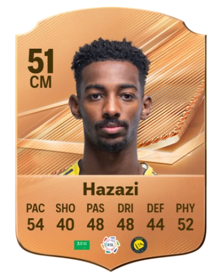Hazazi 51 Bronze CM FC 27 card