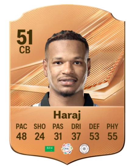Haraj 51 Bronze CB FC 27 card
