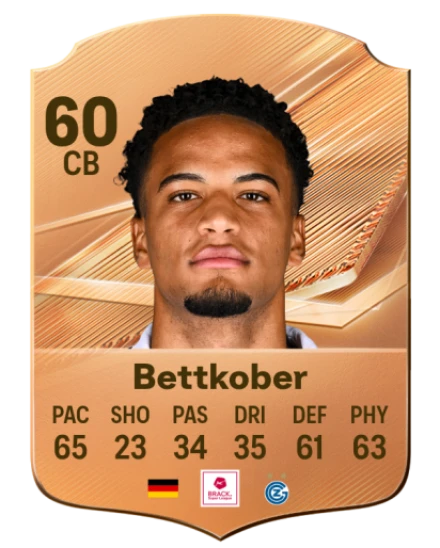 Bettkober 60 Bronze CB FC 27 card