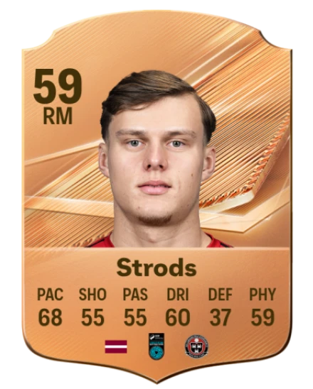Strods 59 Bronze RM FC 27 card