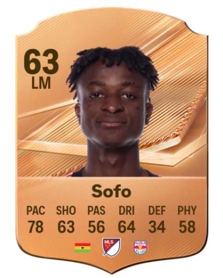 Sofo 63 Common LM FC 26 card
