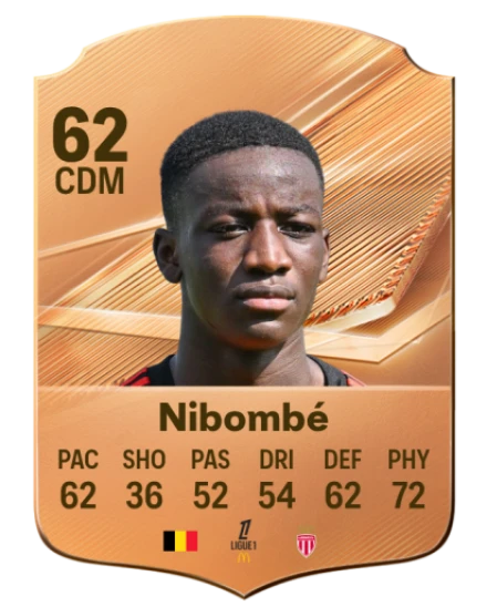 Nibombé 62 Bronze CDM FC 27 card