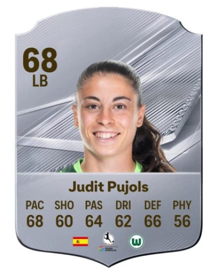 Judit Pujols 68 Silver LB FC 27 card