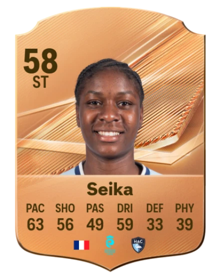 Seika 58 Bronze ST FC 27 card