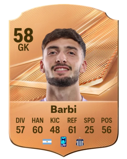 Barbi 58 Common GK FC 26 card