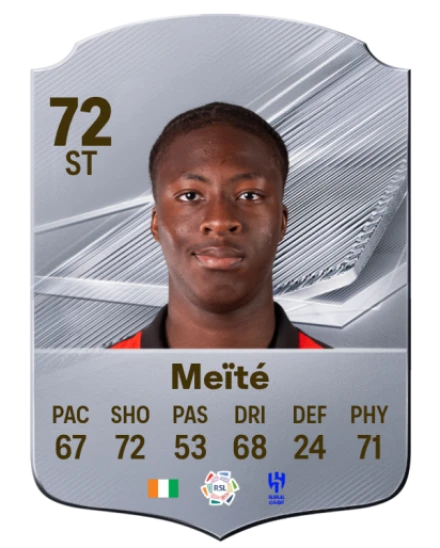 Meïté 72 Silver ST FC 27 card