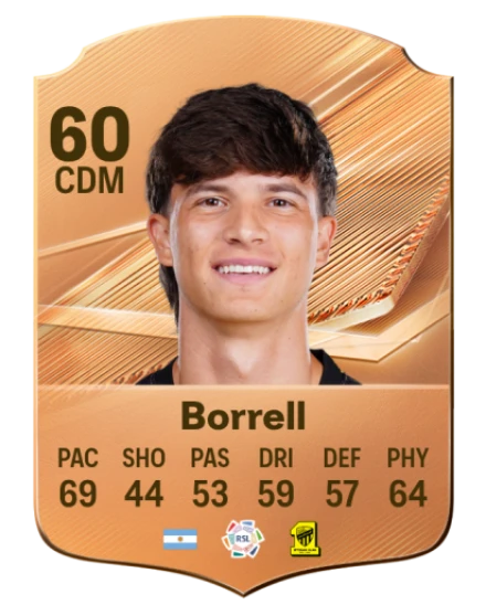 Borrell 60 Bronze CDM FC 27 card