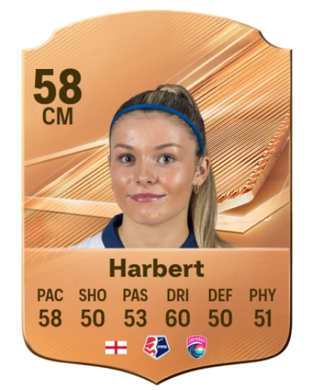 Harbert 58 Bronze CM FC 27 card