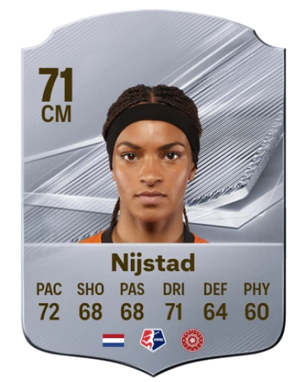 Nijstad 71 Silver CM FC 27 card
