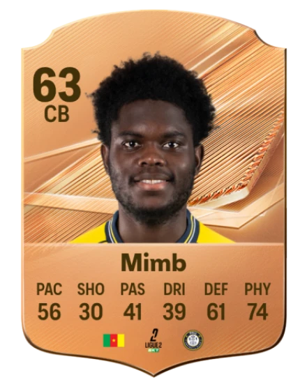 Mimb 63 Bronze CB FC 27 card