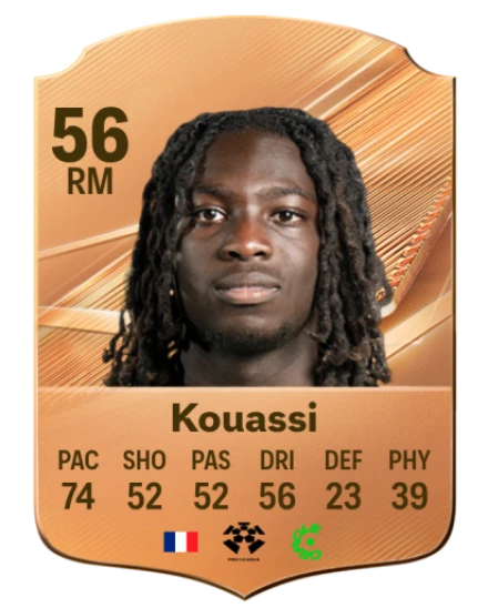 Kouassi 56 Bronze RM FC 27 card