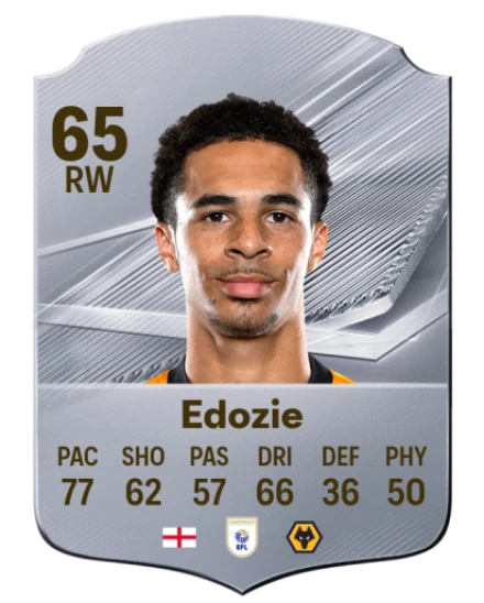 Edozie 65 Silver RW FC 27 card