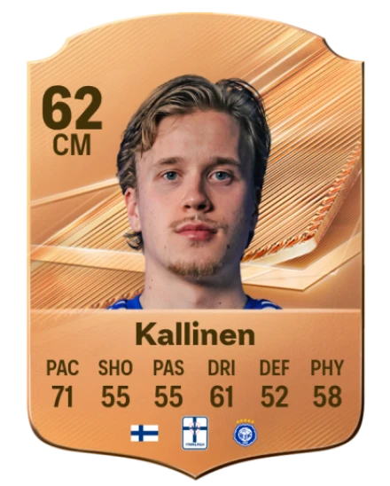 Kallinen 62 Common CM FC 26 card